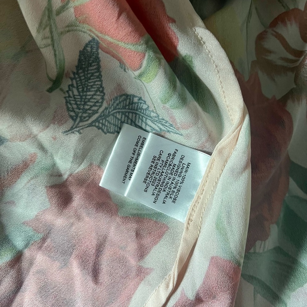 NWT Camilla Floral Print Long Dress w/ Tags
Size: S - Picture 9 of 10